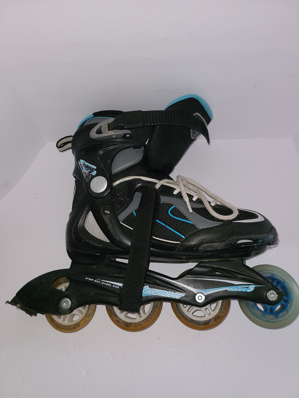 Adjustable Women's Inline Skate - Black & Blue